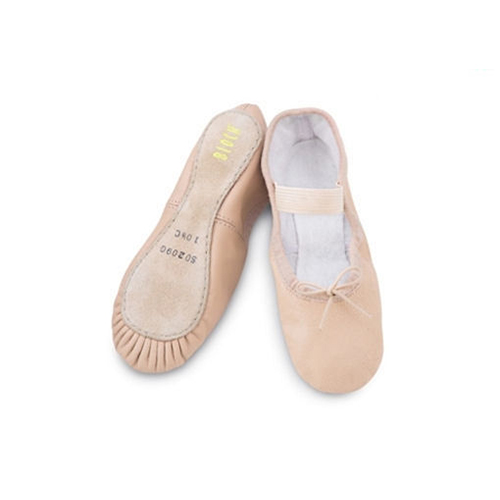 Bloch Pink Arise Leather Ballet Shoes S0209 B width World of Dance UK