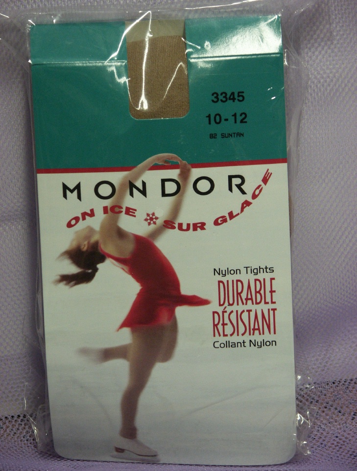 Mondor Ice Skating Tights with Feet Ref:3345 (Childs)
