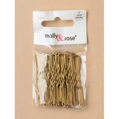 Hairpins Pack of 36 45mm Long Wavy Hairpins  4843 Blonde