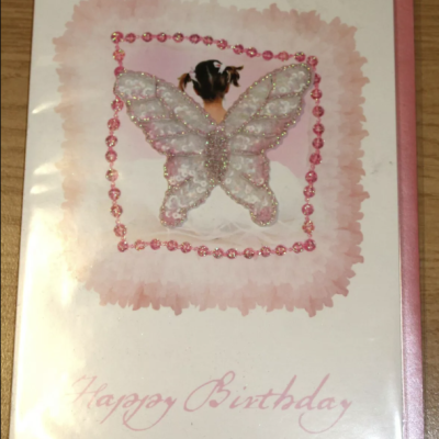 The Royal Ballet Birthday Happy Birthday Greetings Card  Butterfly With Love