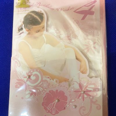 The Royal Ballet Covent Garden Birthday Cards Various Ages 4 to 8